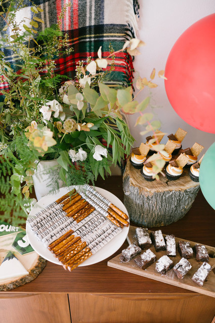 Backyard camp-themed 5th birthday party