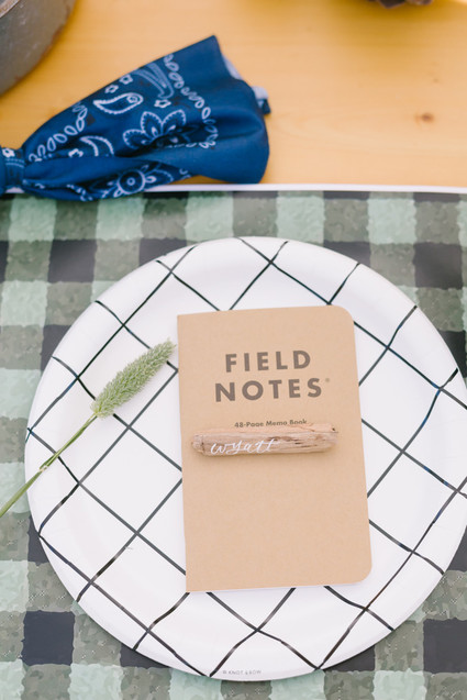 Backyard camp-themed 5th birthday party