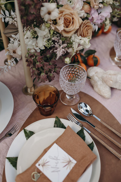 Place setting idea