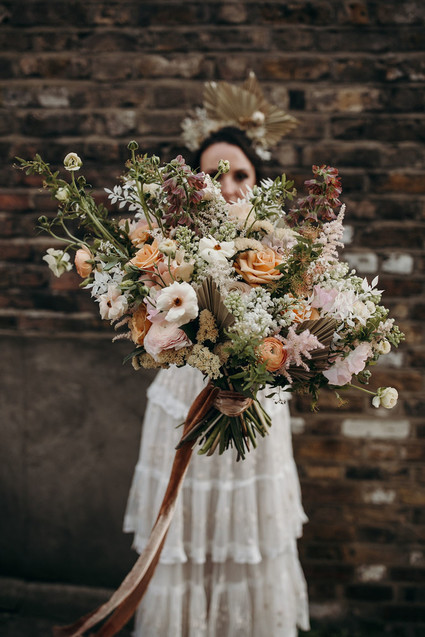 Lush bridal bouquet