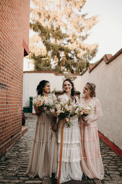 Needle & Thread bridesmaids
