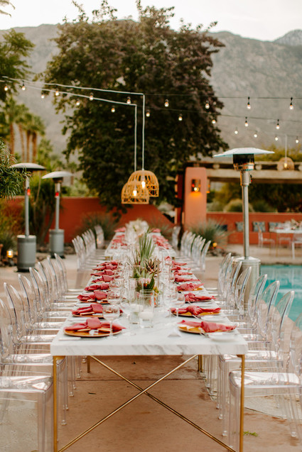 Pink tablescape ideas