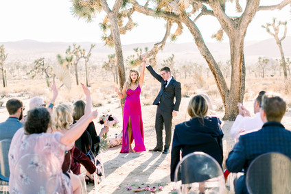 A chic, modern destination elopement at Joshua Tree National Park