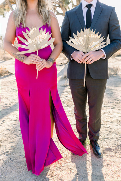 A chic, modern destination elopement at Joshua Tree National Park