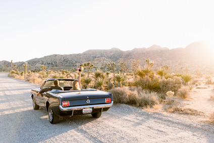 A chic, modern destination elopement at Joshua Tree National Park