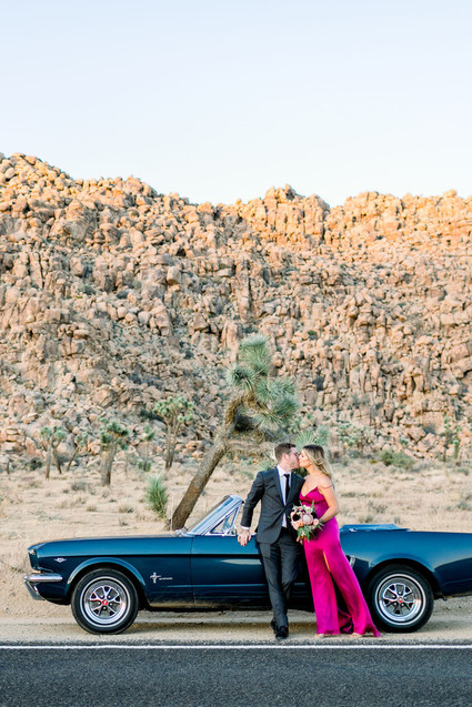 A chic, modern destination elopement at Joshua Tree National Park