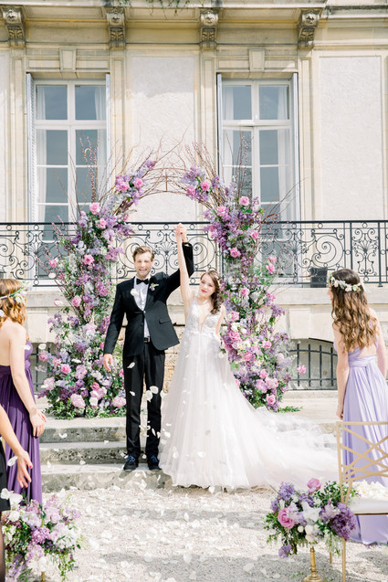 French lavender wedding inspiration Inspiration