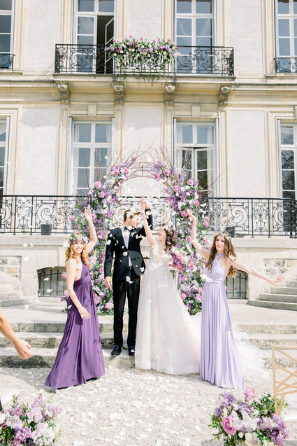 French lavender wedding inspiration Inspiration