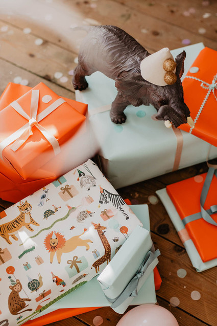 4th birthday breakfast party at home for twin girls