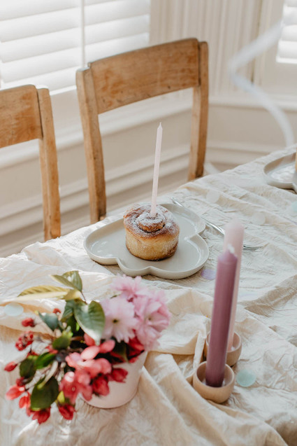 4th birthday breakfast party at home for twin girls