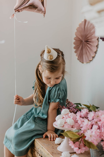 4th birthday breakfast party at home for twin girls