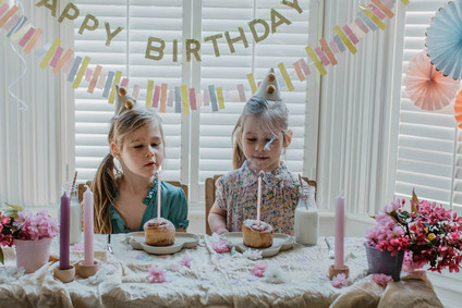 Girls birthday party decor