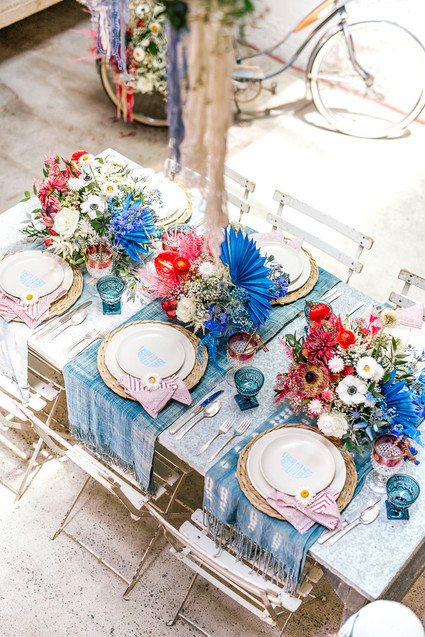4th of july tablescape