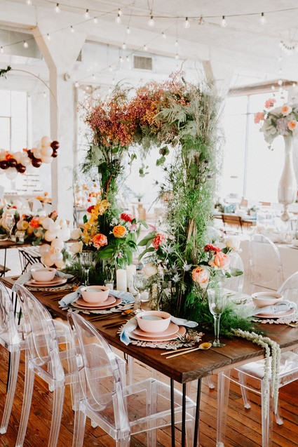 Wedding tablescape