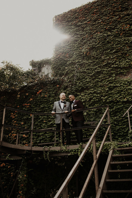 A sentimental, industrial modern wedding at the Museum of Contemporary Art Detroit