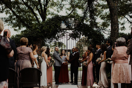 Detroit wedding ceremony