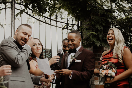 Detroit wedding ceremony