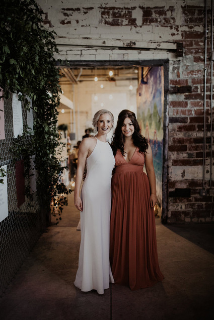 industrial modern wedding at the Museum of Contemporary Art Detroit