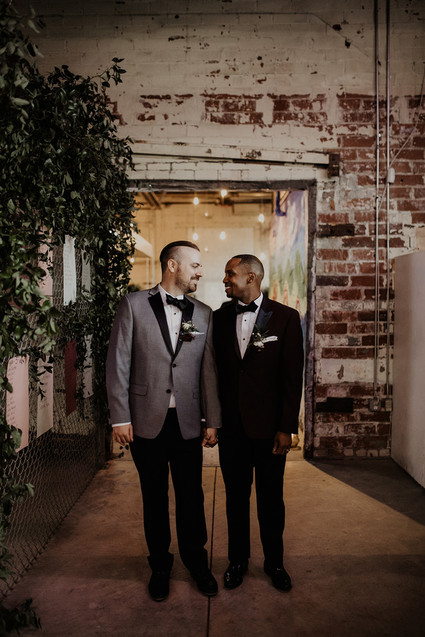 industrial modern wedding at the Museum of Contemporary Art Detroit