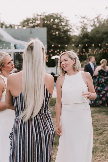 White bridesmaid dresses
