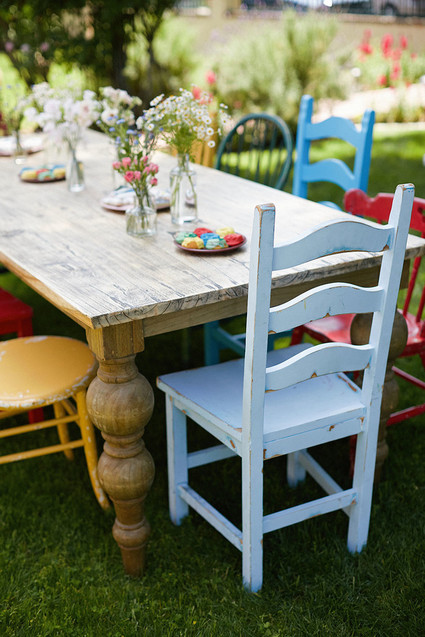 Modern circus 1st birthday party