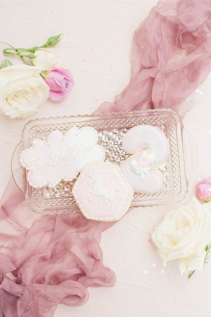 Kids birthday sugar cookies