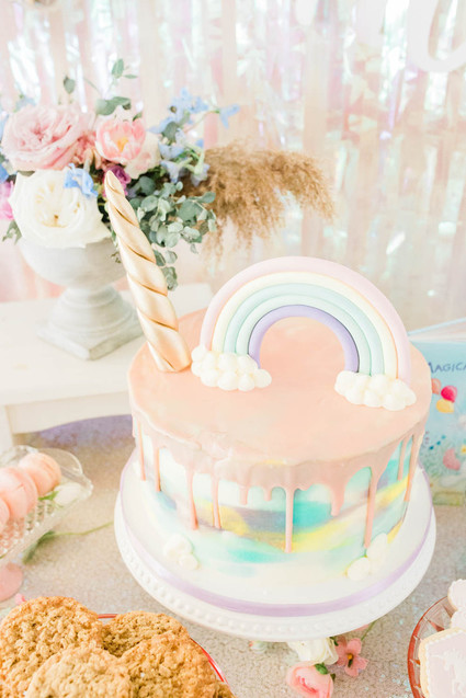 Unicorn birthday cake