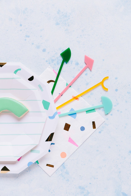 Colorful kids birthday party ideas