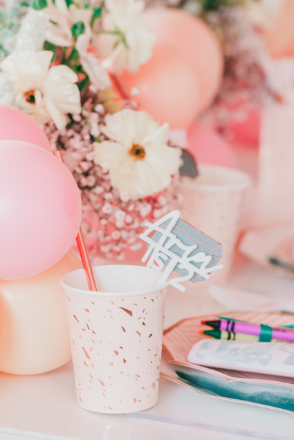 Jewel-themed kids birthday party