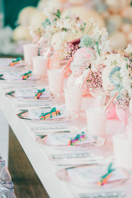 Jewel-themed kids birthday party