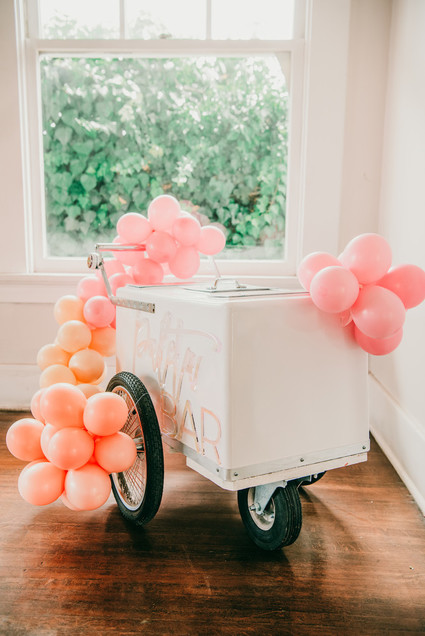 Balloon installation for kids birthday