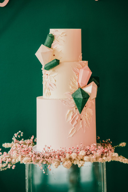 Jewel-themed birthday cake