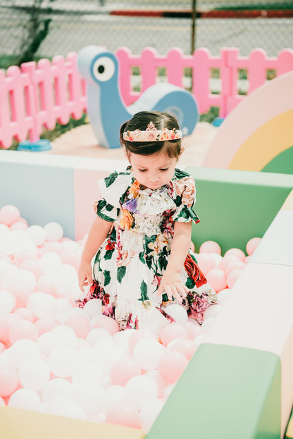Jewel-themed kids birthday party