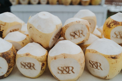 Tropical Bali wedding with floral reception