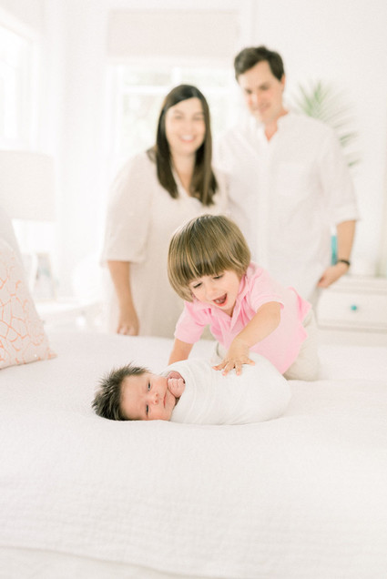 Family newborn photography