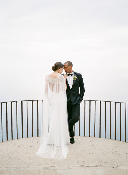 Bridal cape
