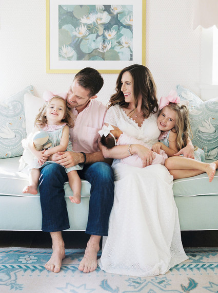 Pastel newborn photos