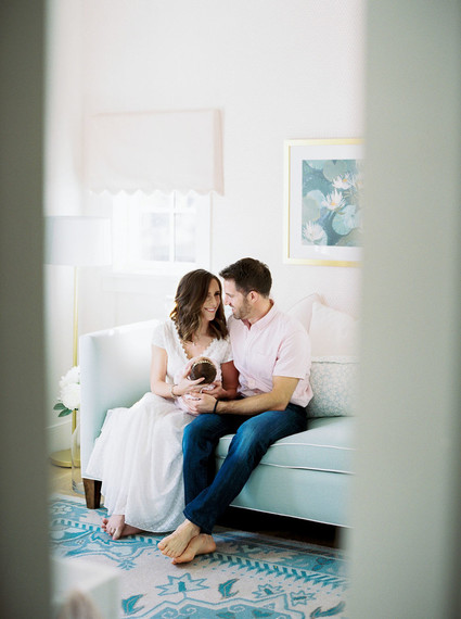 Pastel newborn photos