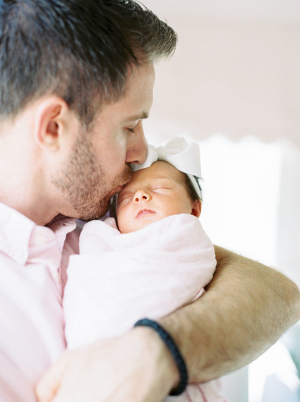 Pastel newborn photos