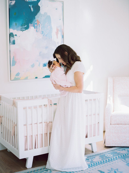 Pastel newborn photos