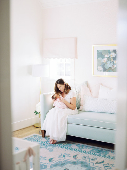 Pastel newborn photos