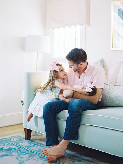 Pastel newborn photos