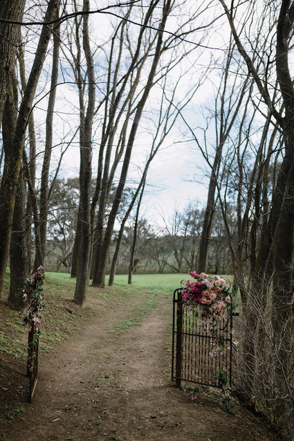 Floral wedding decor