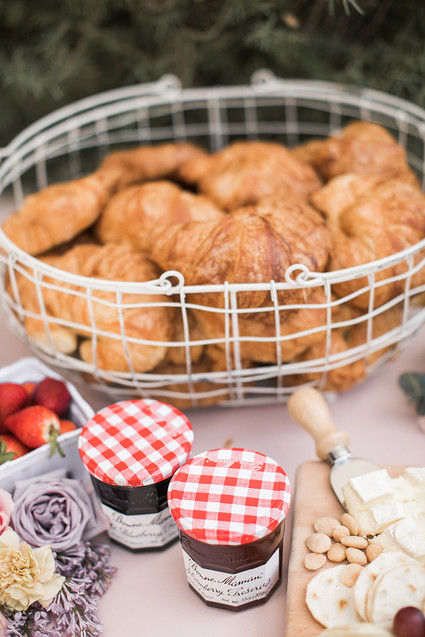 Pink floral French first birthday party