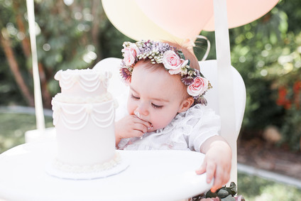 1st birthday smash cake