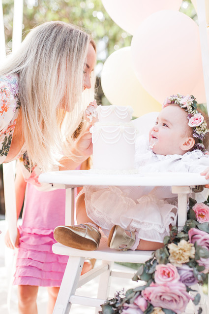1st birthday smash cake