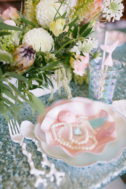 Under the sea themed girls party