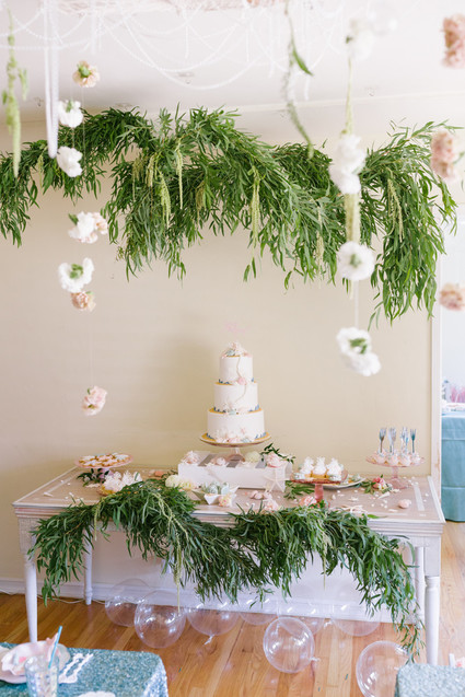 Under the sea themed girls party