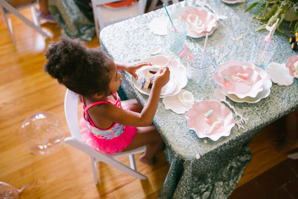 Under the sea themed girls party