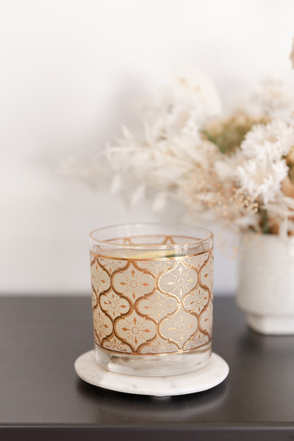 summer baby shower with dried florals